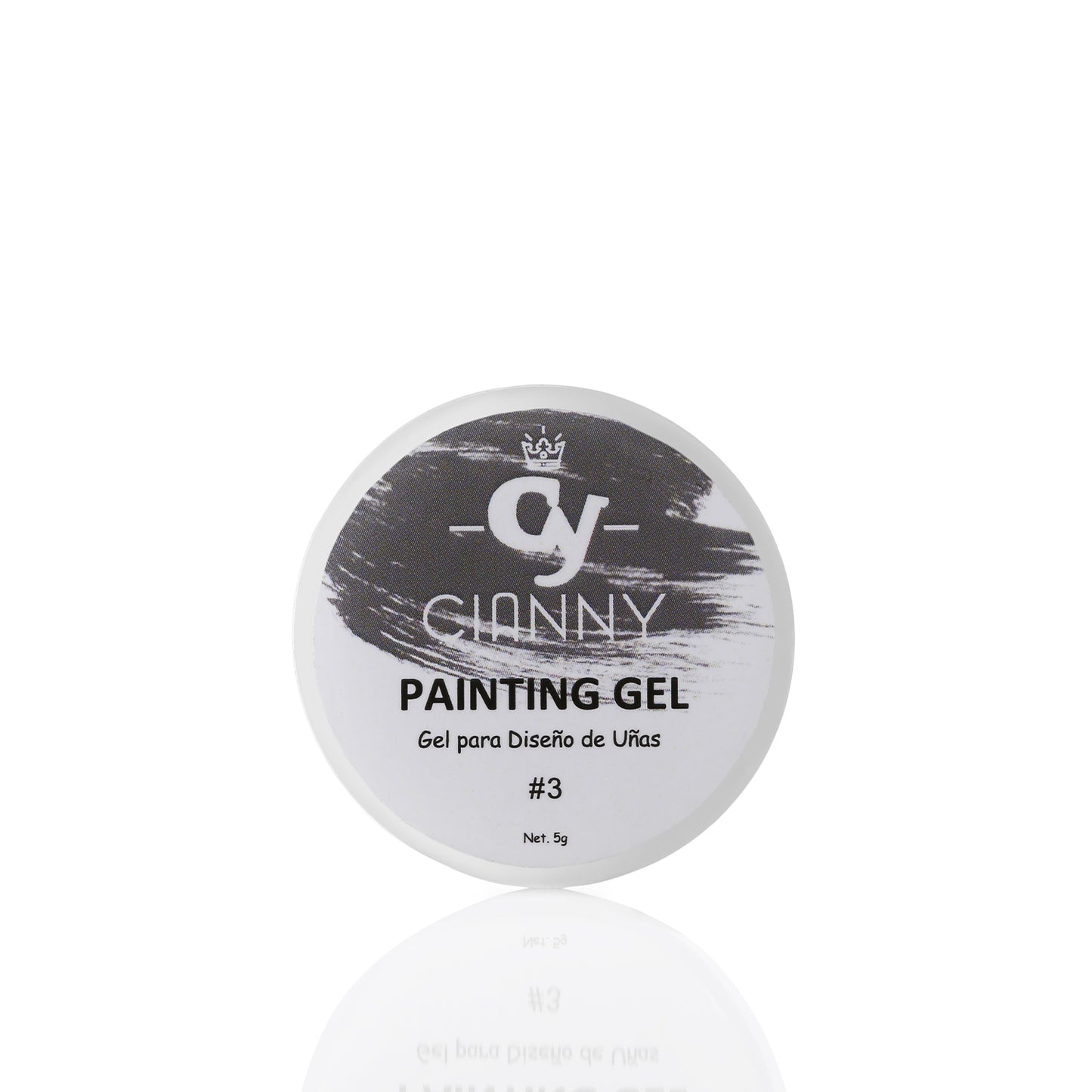 Gel de color con alta pigmentación para uso de micropintura.