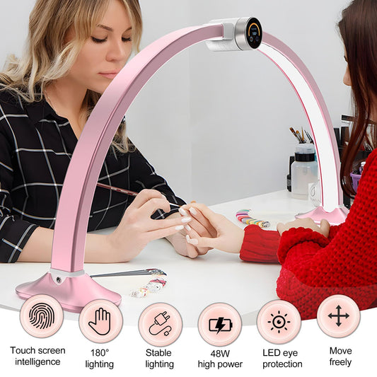 LAMPARA MEDIA LUNA MANICURISTA PROFESIONAL CIANNY