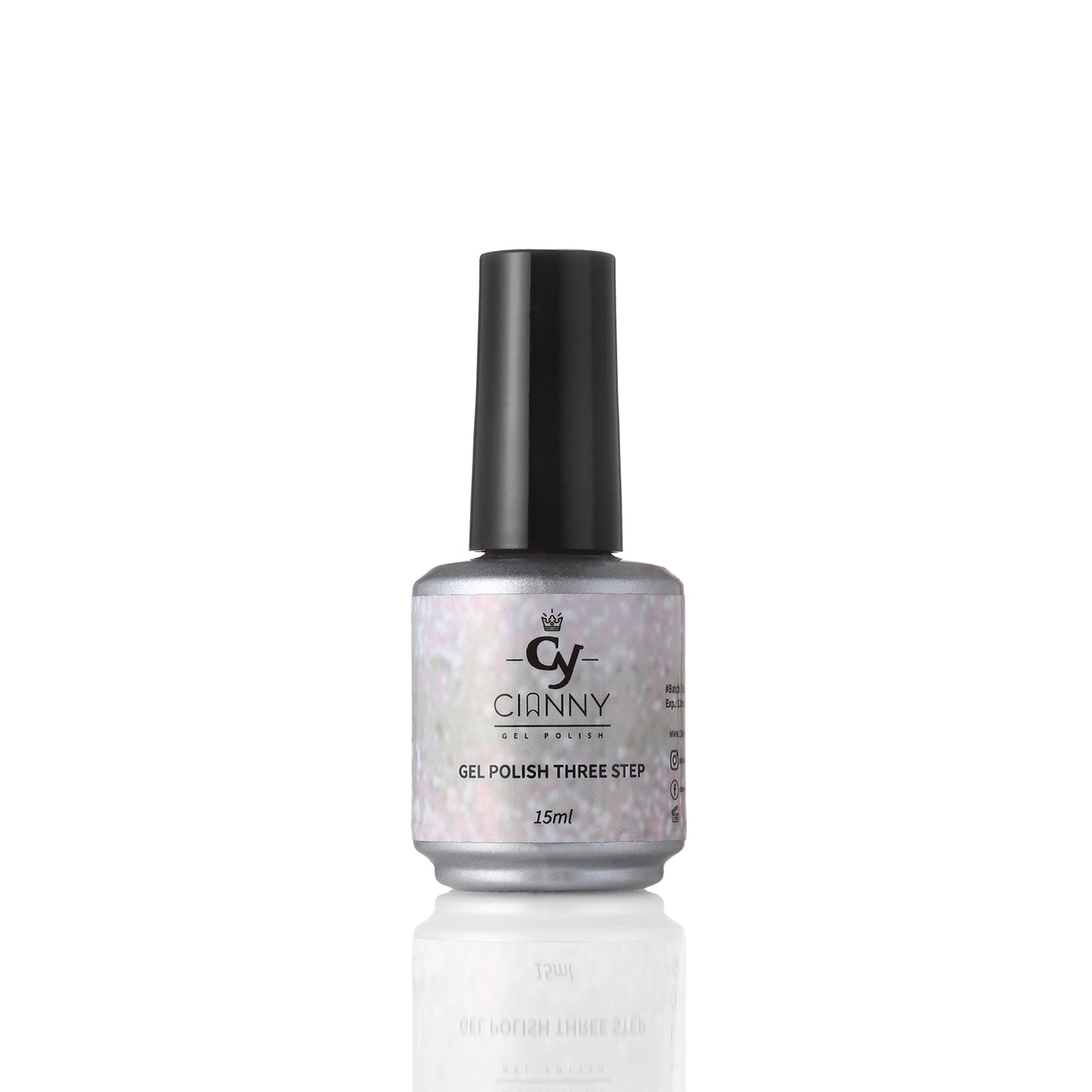 Gel polish de alta pigmentación y con colores vibrantes de alta saturación y destellos.