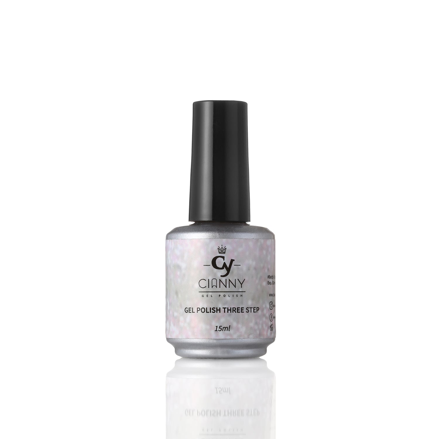 Gel polish de alta pigmentación y con colores vibrantes de alta saturación y destellos.