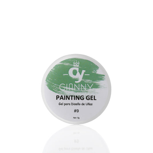 Gel de color con alta pigmentación para uso de micropintura.