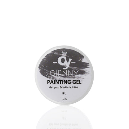 Gel de color con alta pigmentación para uso de micropintura.