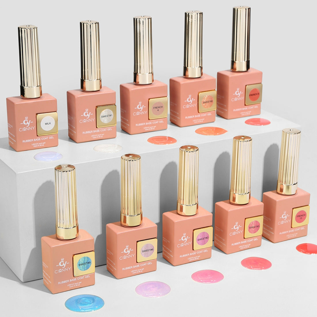 Gel flexible ideal para proteger uñas débiles, cortas o naturales dando color y aportando fuerza y resistencia.