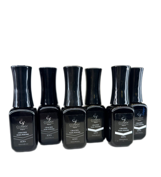 Craquel Nail Polish Blanco