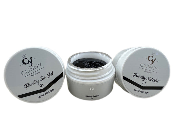 Gel Painting 3D Black