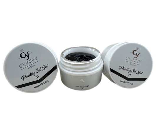 Gel Painting 3D Black
